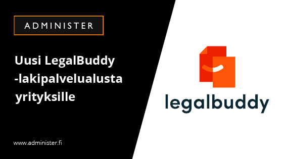 Uusi Legalbuddy lakipalvelualusta yrityksille